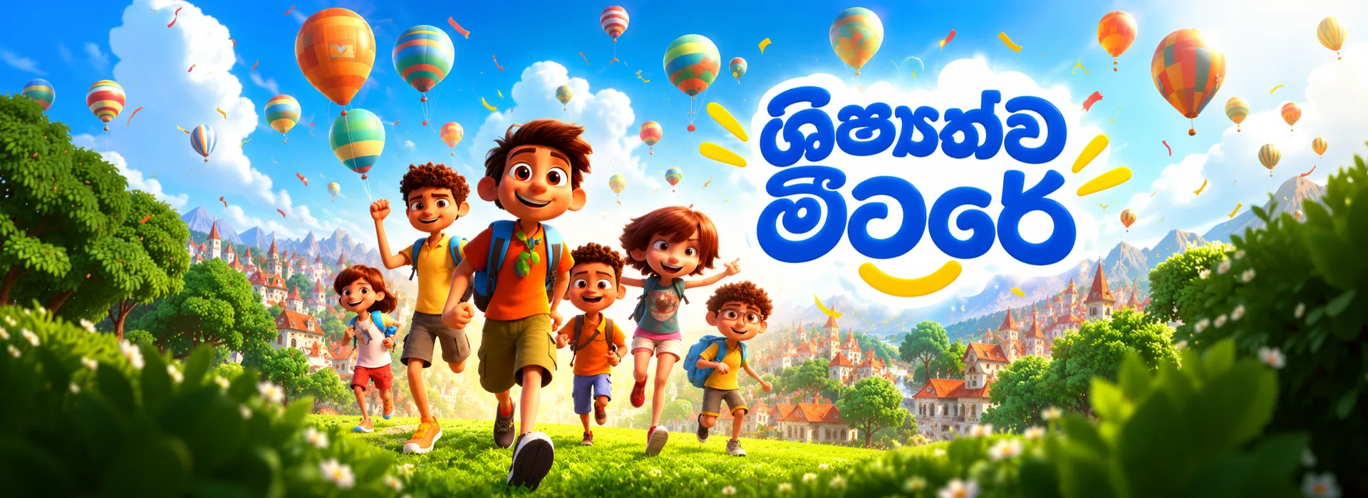 ශිෂ්‍යත්ව මීටරේ - සතුටින් ඉගෙනගන්නා දරුවන්